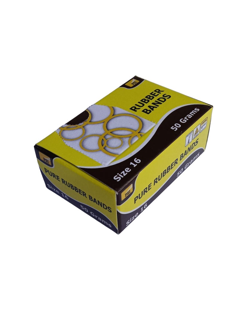 Psi PSRB16/50G Pure Rubber Bands Size 16-50grams - Image 1